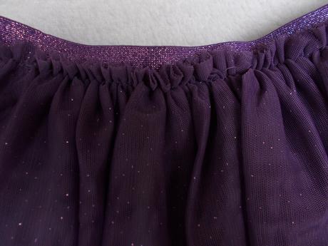 Tylová třpytivá sukýnka h&m v. 134 / 140, h&m,134