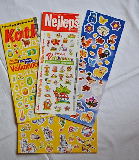 Velikonoční samolepky, 