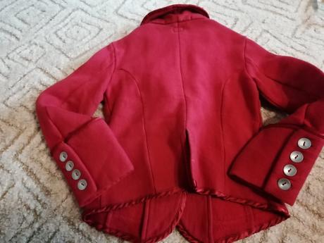 Dokonalý nový kabátek-luxusní pro princeznu 4-6let, 110
