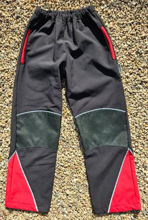 L294 dívčí/chlapecké softshellové kalhoty 122-128, 122