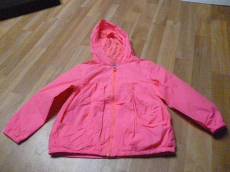 Neon šusťáková bunda vel. 3-4, f&f,104