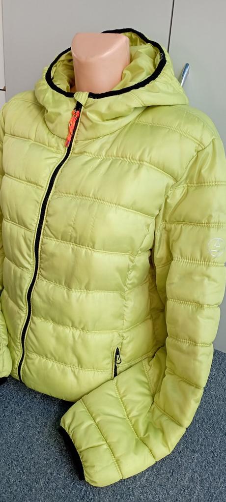 Bunda zelinkavá zn."sam73" vel."l i větší", sam73,l