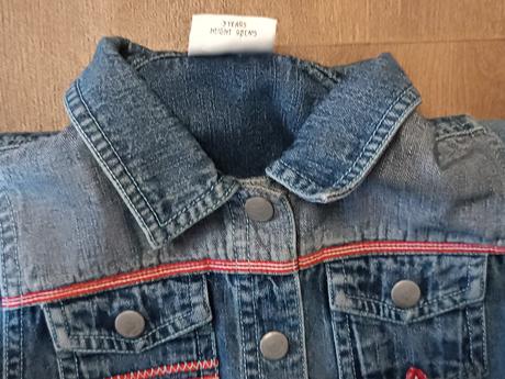 Dívčí riflová(džínová) bunda next+sukně,vel. 98, next,98