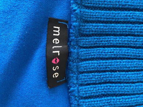 Modre saty uplet s paskem melrose 34, 34