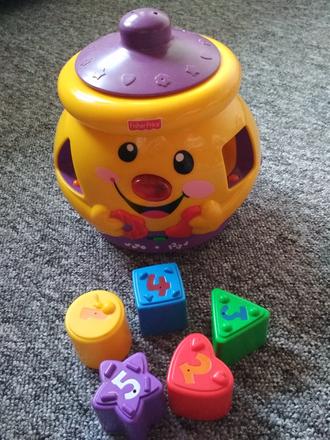 Mluvící, vkládací, hrající hrnec, 