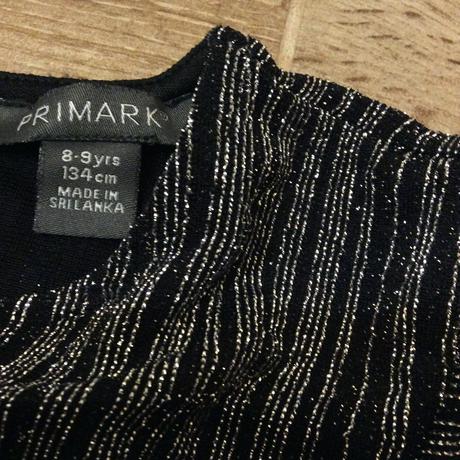 Slavnostní třpytkatý kalhotový overal, primark,134