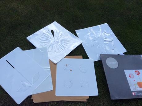 Malířská šablona květiny, 