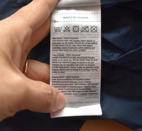 Šusťáková bunda vel. 15 - 16 let, regatta,170