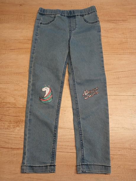 Džíny/legíny/džegíny unicorn vel. 122, sinsay,122