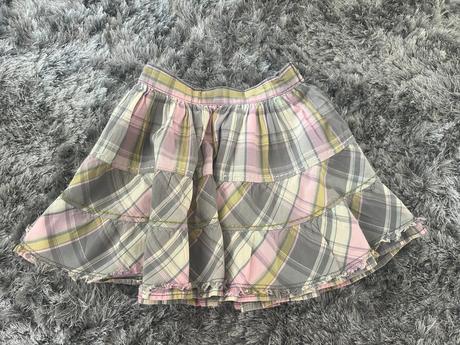 Kostkovaná kolová sukně/sukýnka vel. 1,5-2 roky 92, next,92