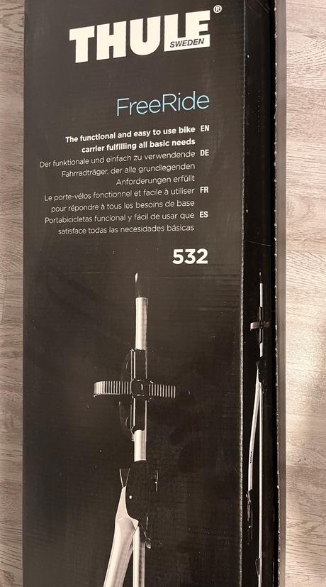 Střešní nosič kol thule freeride,