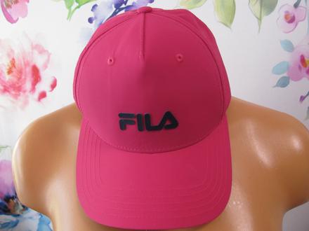 Sytě růžová dívčí, dámská kšiltovka fila, fila,152