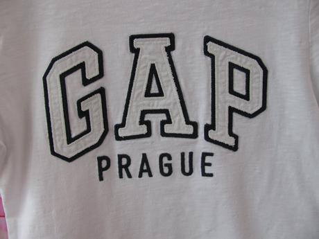 Dětské bílé bavlněné tričko gap/vel.146-152, gap,146