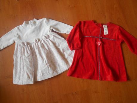 2x šatky vel. 68, bhs,68