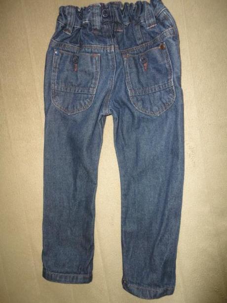 Krásné slim riflíky next, vel. 1,5-2 roky, next,92