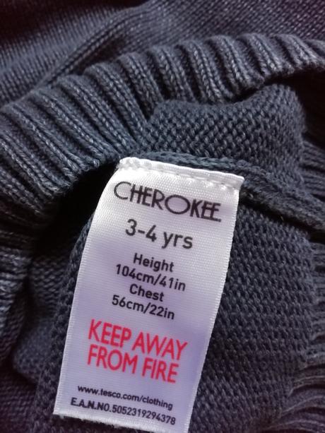 Svetr cherokee, vel 3/4 roky, cherokee,98