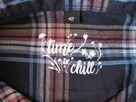 Dámská teplá bavlněná košile chillaz alma, 42