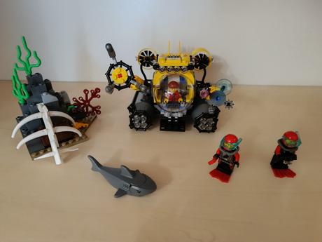 Lego city 60092 hlubinná ponorka,