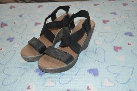39 letní sandály na klínku, clara barson,39