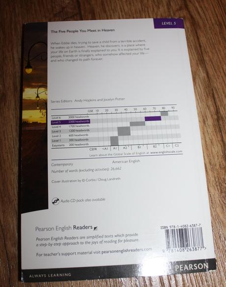 The five people you meet in heaven v angličtině,