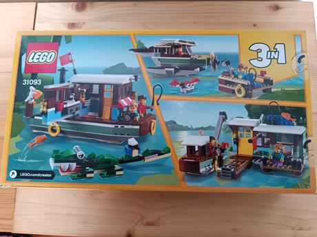 Lego creator 31093 říční hausbót,