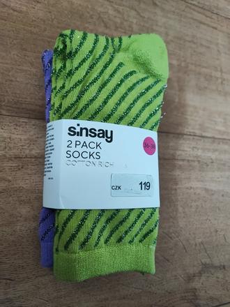 Ponožky 36/38, sinsay,37