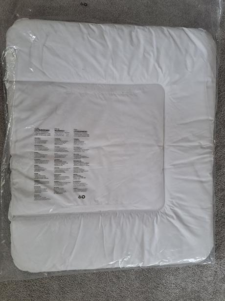 Přebalovací podložka caro, bílá,