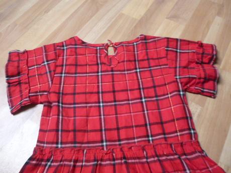 Káro šaty vel. 10-11 destination, 146