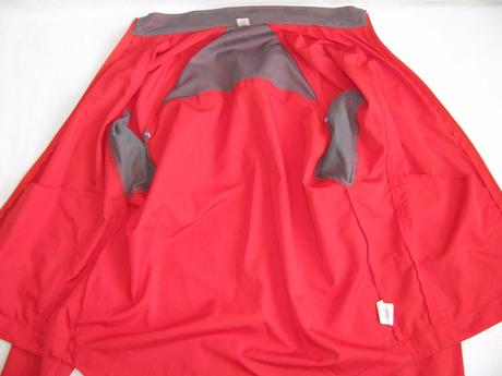 Přechodní červená bunda větrovka - kalenji, s
