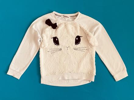 Mikina králíček, h&m,122