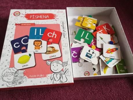Dětská skladacka pismenka, 