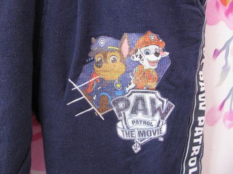 Tmavě modré bavlněné tepláky paw patrol, nickelodeon,122