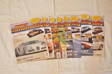 Časopisy super automobily, 