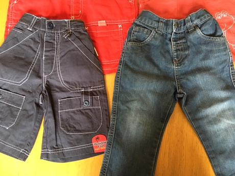 Kalhoty,rifle s regulací,letní s krátkou nohavicí, 86–98