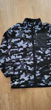 Fleesová maskovací mikina vel. 152 zn. faf, f&f,152