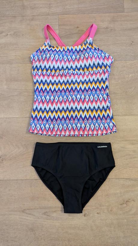 Ch22 dámské dvoudílné plavky tankini vel. xs, xs