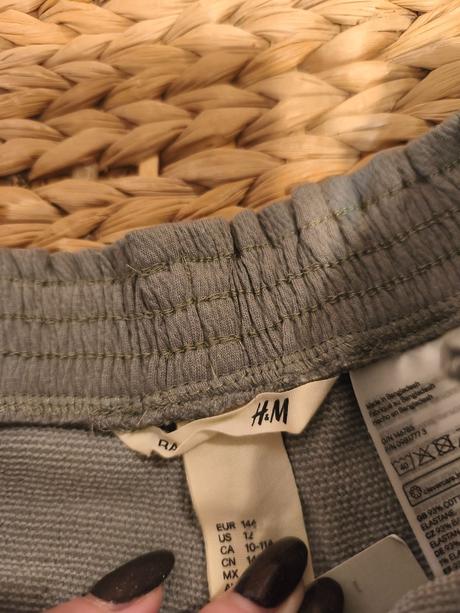 Khaki šortky h&m, h&m,146
