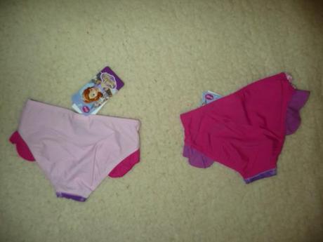 Plavky bikiny princezna sofie vel  92-98, disney,92 / 98