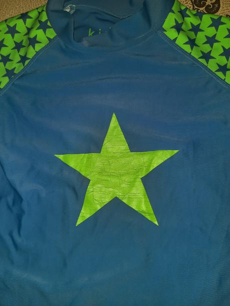 Klučičí plavkové tričko hvězdičky vel. 86 - 92, tchibo,86