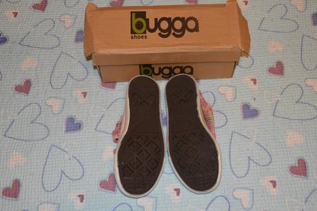 Letní tenisky, plátěné boty na tělocvik, zn. bugga, 34