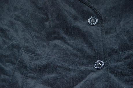 Tmavě modrý kabátek/bundička, 86