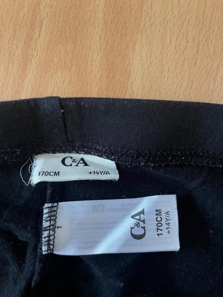 Dívčí teplejší legíny, c&a,170