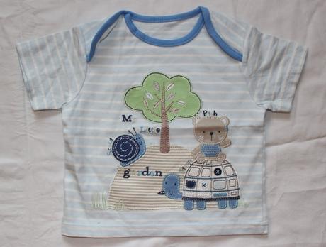 Bf189. tričko s medvídkem 6-9 měs., tu,74