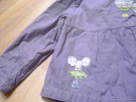 Zajíčková bunda vel. 2-4, 98