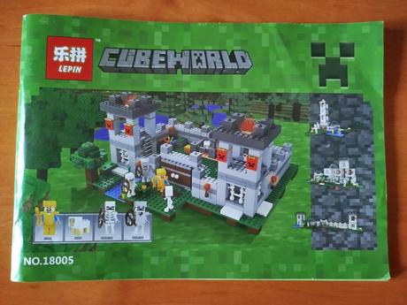 Stavebnice "lego" minecraft, 