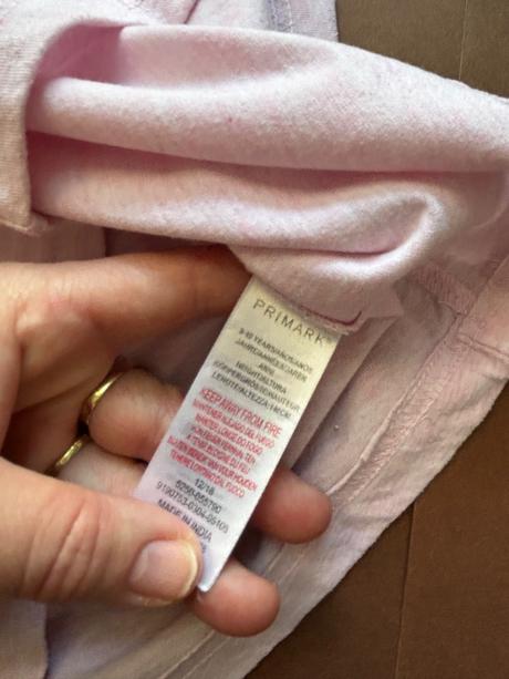 Triko světle růžové - v.9/10 let (8/9 ), primark,134