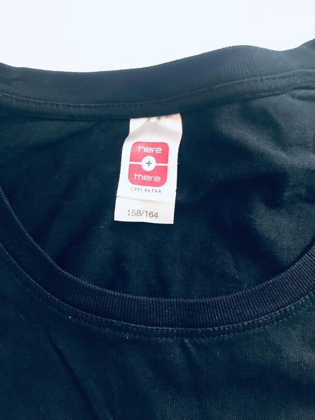 Tunika černá - v.158/164, c&a,158