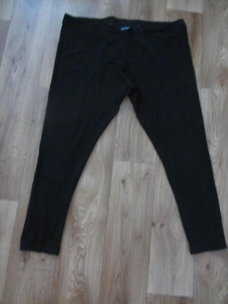 Dlouhé černé legíny, esmara,xxl