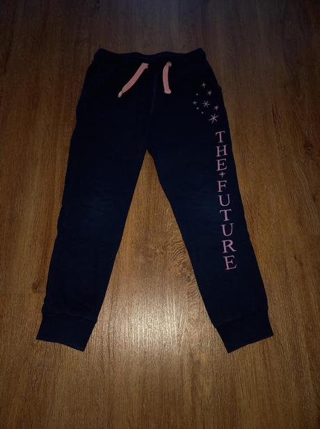 Modré tepláky s potiskem, pepco,134