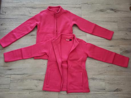 Úplnĕ nové teplé mikinky vel. 134/140 zn. crivit, crivit,134 / 140
